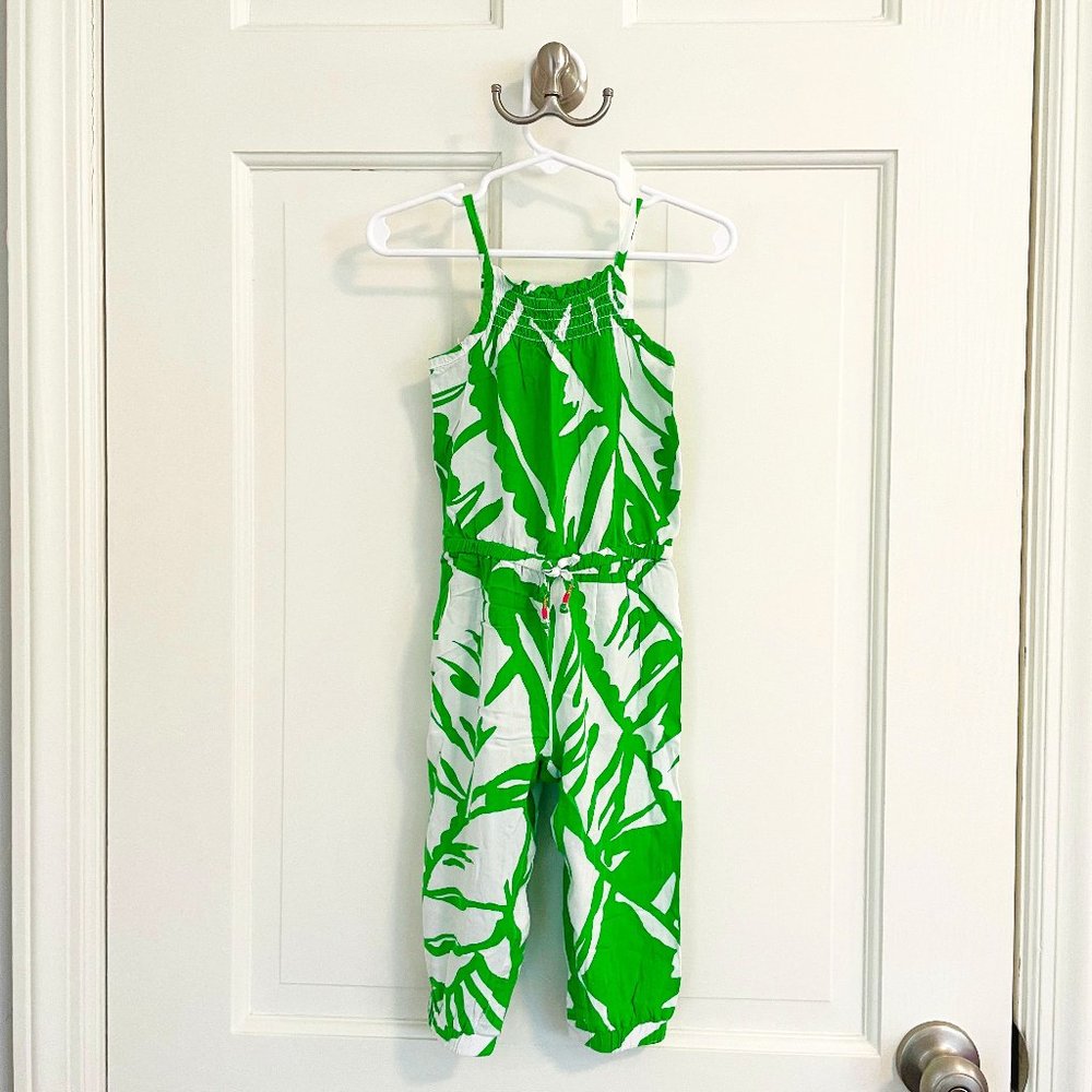 Lilly Pulitzer for Target | Toddler Girl Jumpsuit | Green/White | Size 18 Months